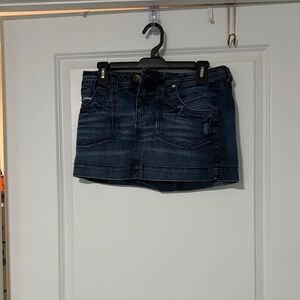LEI Indigo Denim Skirt-size 7
